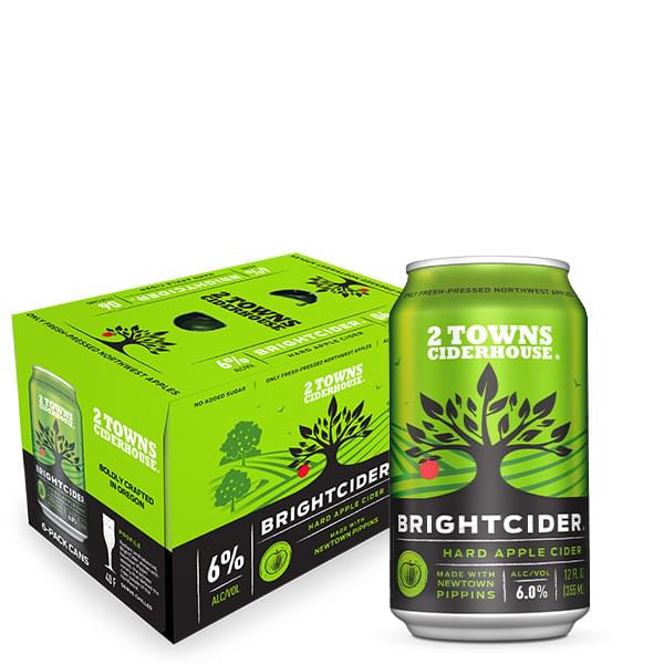 2 Towns Ciderhouse - Bright Cider 6-pack