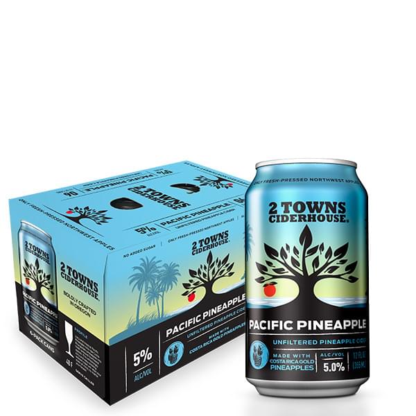 2 Towns Ciderhouse - Pacific Pineapple 6-pack