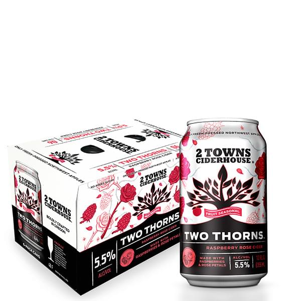 2 Towns Ciderhouse - Two thorns 6-pack