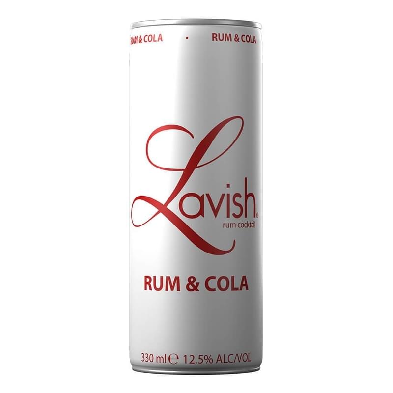 Lavish Rum & Cola Cocktail