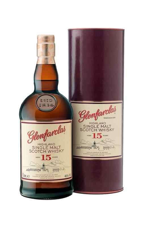 GLENFARCLAS Highland 15 Years Single Malt Scotch Whisky