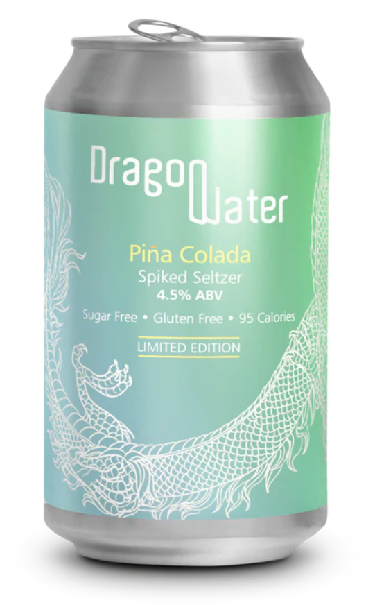 DRAGON WATER Pina Colada Spiked Seltzer