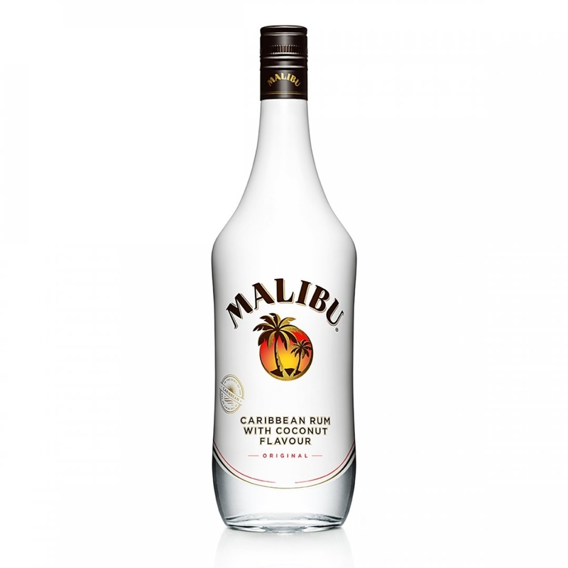 MALIBU Caribbean Rum with Coconut Flavour (1L)