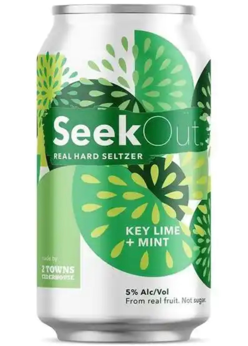 SEEKOUT Key Lime + Mint Hard Seltzer