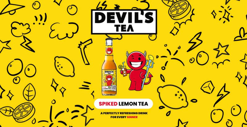 Devils Tea Vodka lemon tea