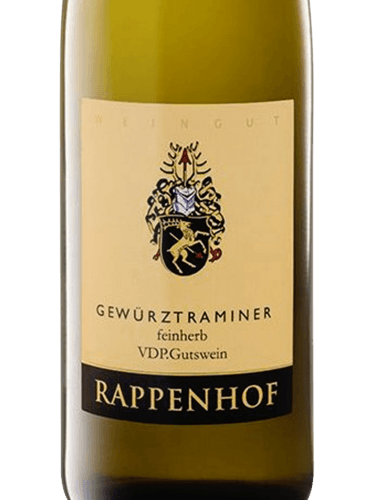 Weingut Rappenhof - VDP Gutswein Gewürztraminer Feinherb 2022